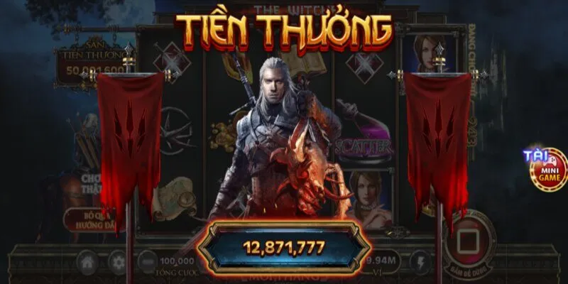 Luật chơi nổ hũ Witcher